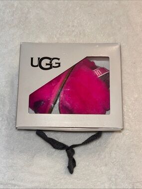 UGG Pink Fluff Yeah Slides